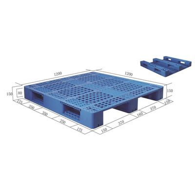 Plastikblock-Paletten-logistisches System-Plastikkasten-Palette für Hochleistungslagerung
