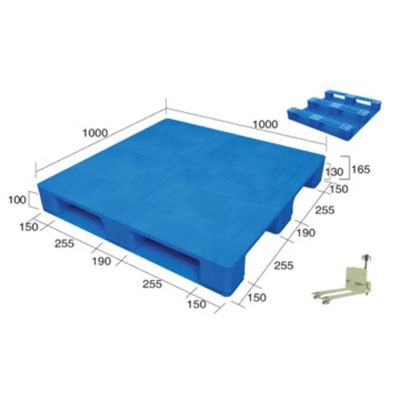 Eco freundliches Kunststoffpalette-Gestell 1200*1000*150mm des PPE-Paletten-geringen Gewichts