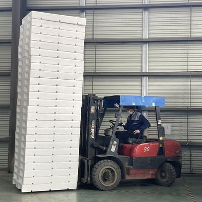 Recyclebare biologisch abbaubare Nahrungsmittelgrad PPE-Schaum-Palette ungiftig für Kühlkette