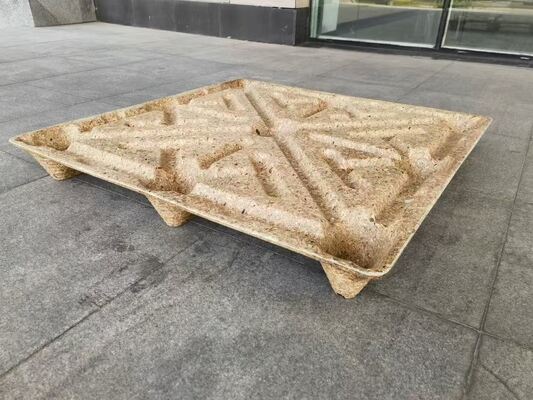 Dauerhafte Paletten aus komprimiertem Holz mit einer Ausdehnung von weniger als 5% geeignet für den Transport über weite Entfernungen und für den innerbetrieblichen Transport